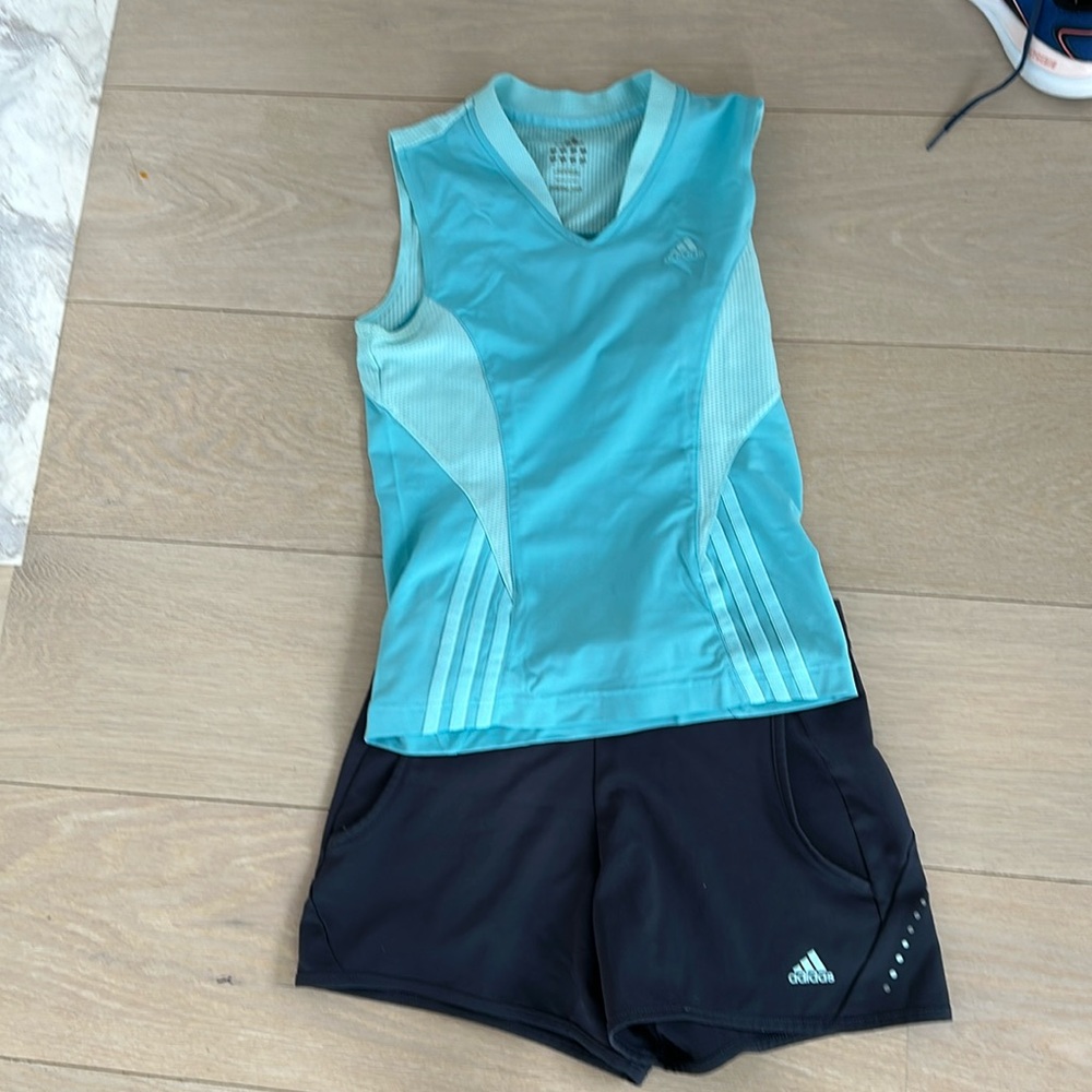 Adidas tennis outfit.  Size S